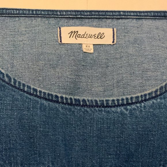 Madewell Denim Shift Dress - Picture 7 of 8